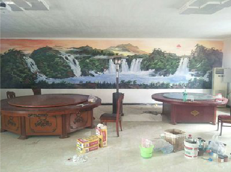 淳化墙绘-写实风景