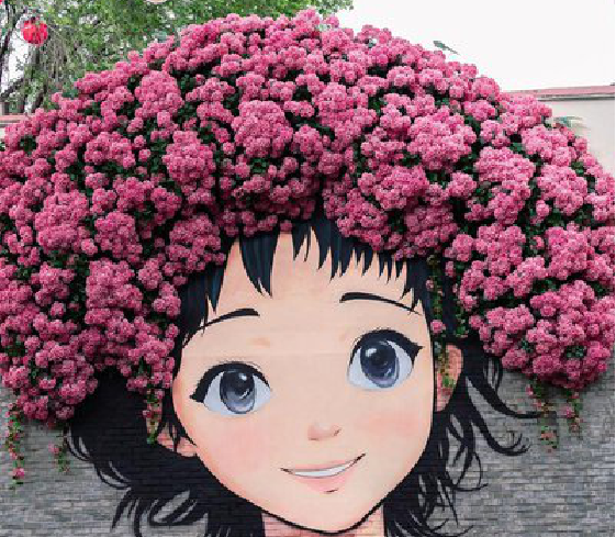 淳化墙体彩绘-网红墙打卡