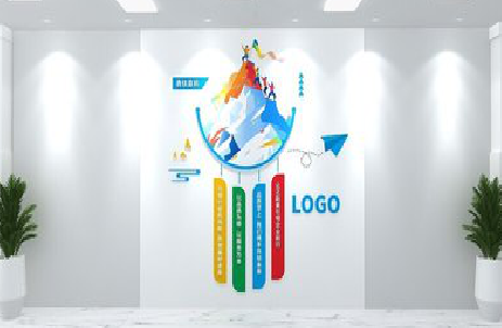 淳化公司企业形象墙的工艺材料有哪些?